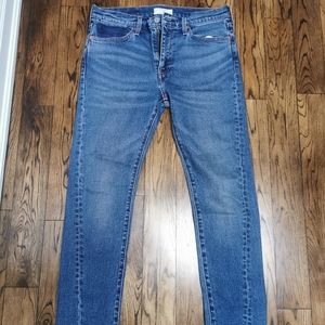 Levi's 510 skinny fit altered jeans